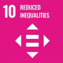 Icon showing the number 10 and the words Reduced Inequalities