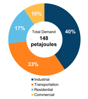 Figure 4: End-Use Demand by Sector (2019)