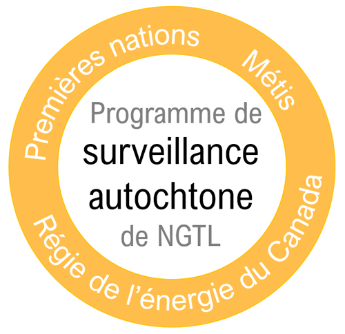 Description : Le graphique ci-dessus montre que le programme de surveillance autochtone de la Régie pour le réseau de NGTL est un partenariat entre la Régie de l’énergie du Canada et de nombreuses organisations des Premières Nations et métisses en Alberta.